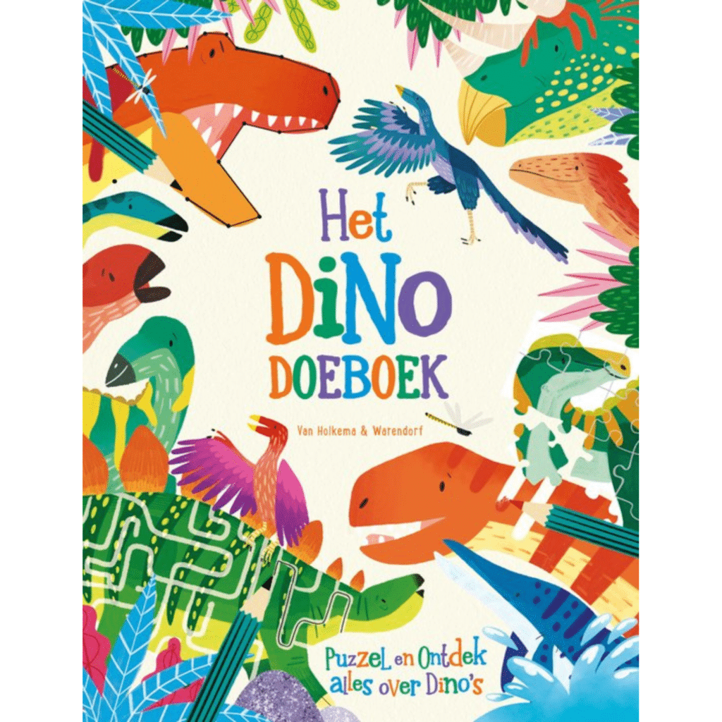 Dino Doeboek met Puzzels en Activiteiten.