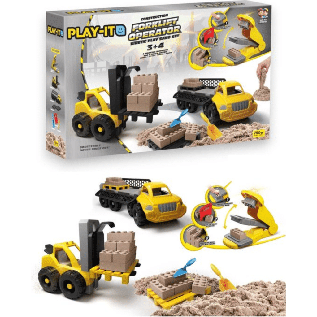 Kinetisch Zand cadeau voor een jongen van 5 jaar.